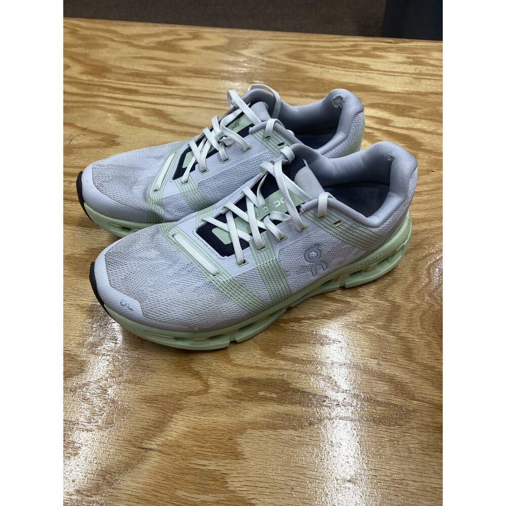 On Cloudgo Women's 9 Sand Zest Mesh Lace Up Low Top Athletic Running Sneakers - Picture 1 of 9